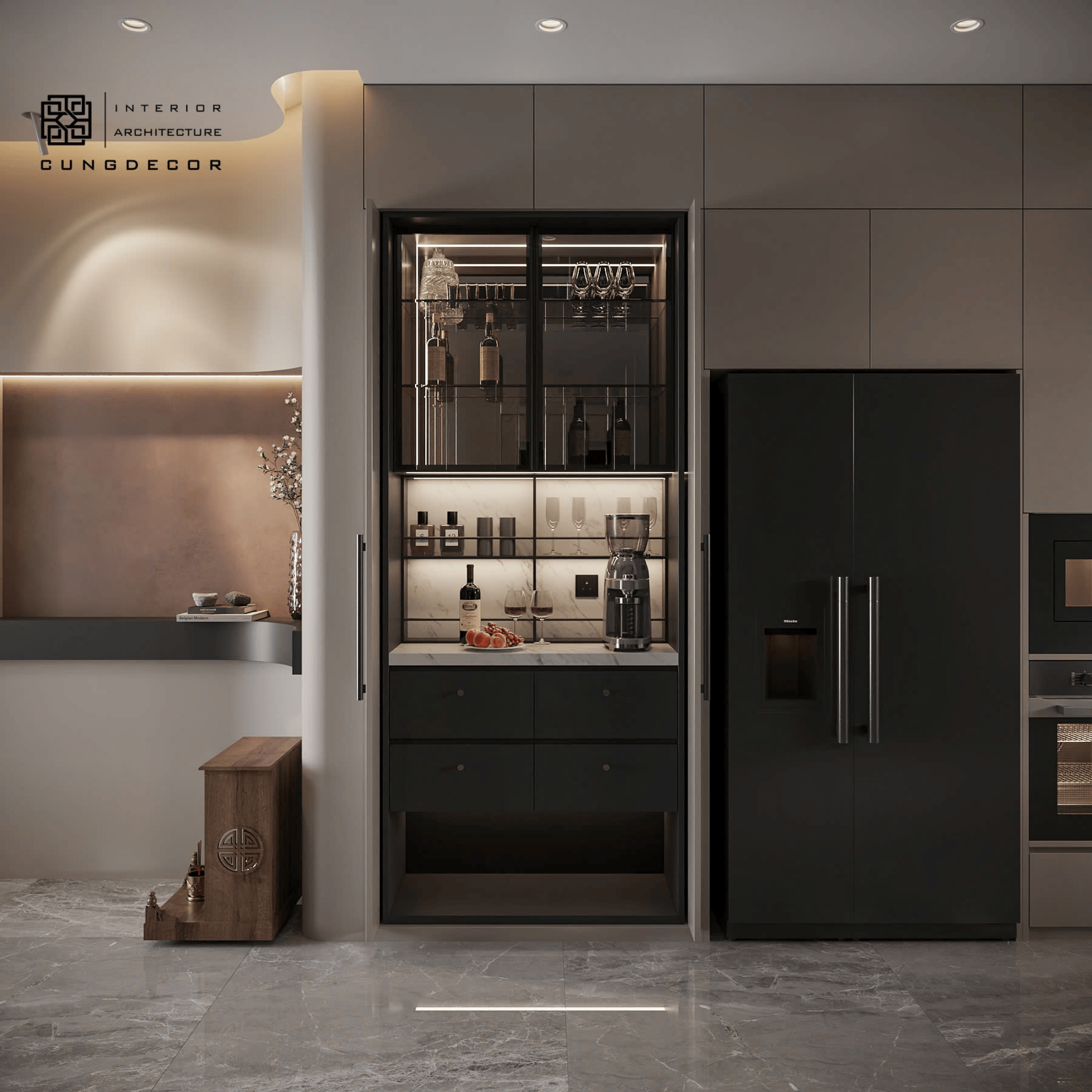 Nhà phố hiện đại